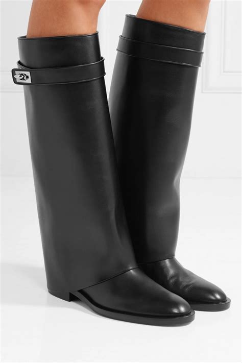 givenchy boots woman|Givenchy shark leather boots women.